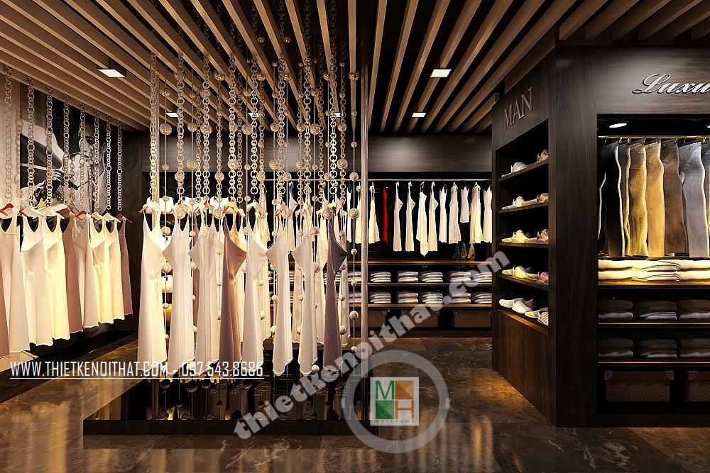 Thiết kế nội thất shop thời trang cao cấp